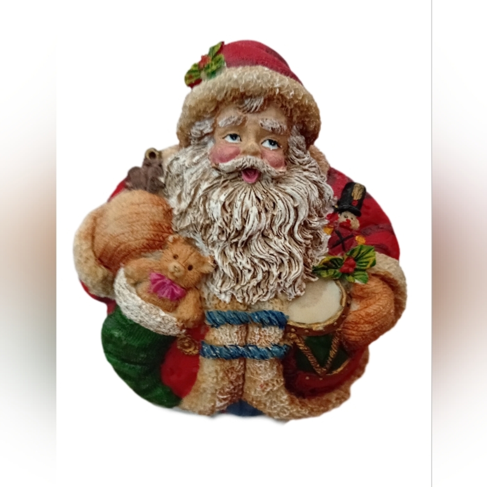 Festive Santa Claus Holiday Figurine